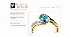 Desktop Screenshot of gaspersjewelers.com